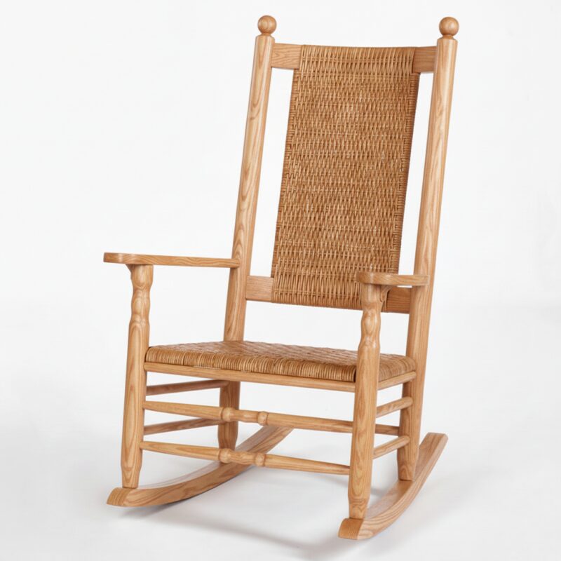 Kennedy-Rocker-Natural rocking chair with premium comfort design