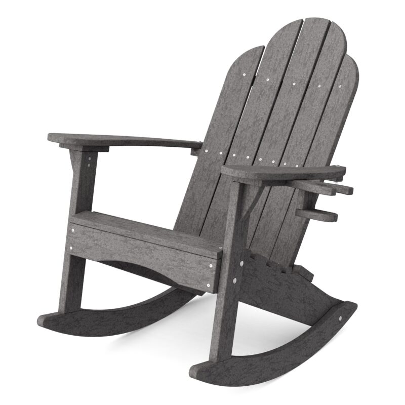 LCC-215-CUP-DG-C1 rocking chair for comfortable outdoor relaxation