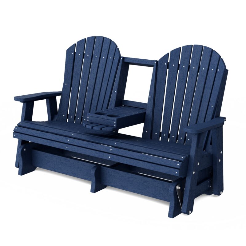 Heritage 5' Glider with Console - Patriot Blue