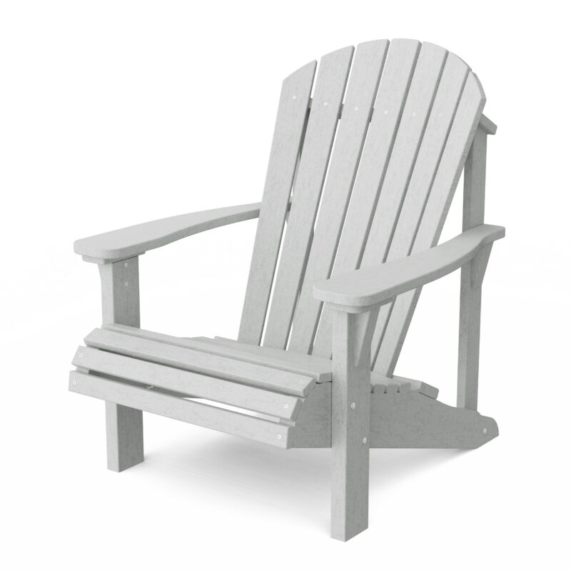 Heritage Sunrise Adirondack Chair - Light Gray