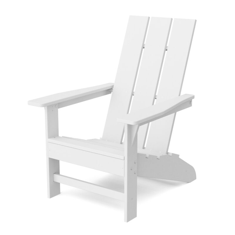 Freedom Modern Adirondack Chair - White