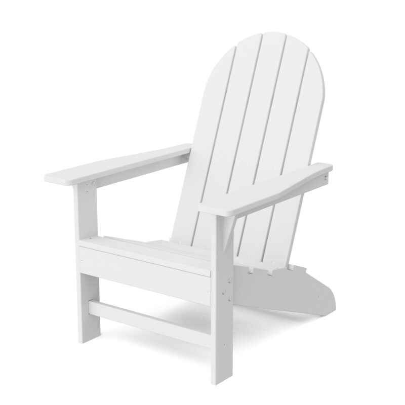 Freedom Traditional Adirondack Chair - White