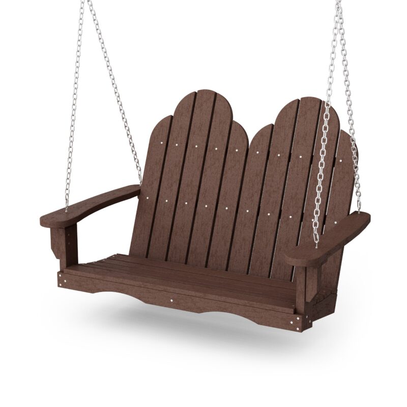 Classic Adirondack Swing - Tudor Brown