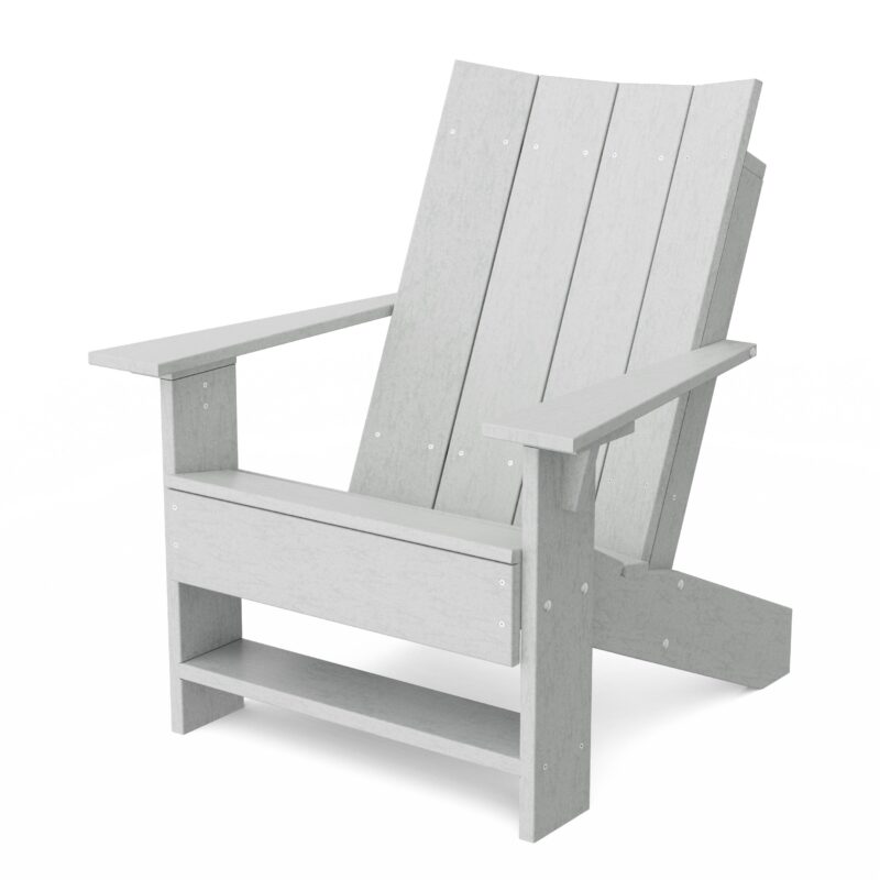 Contemporary Adirondack Chair - Light Gray