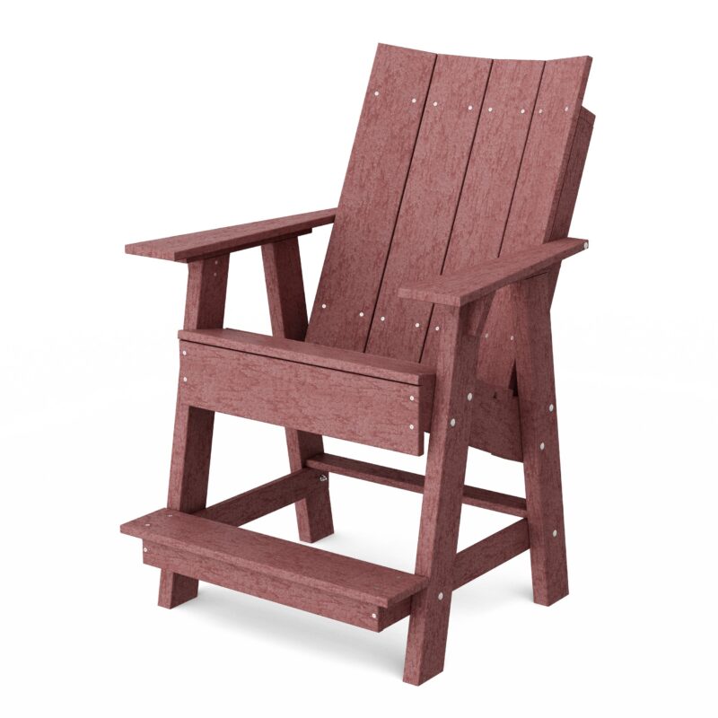 Contemporary High Adirondack Chair - Cherrywood