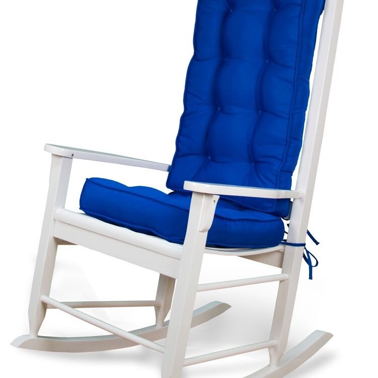 Boxed Piping Rocker Cushion Set-0